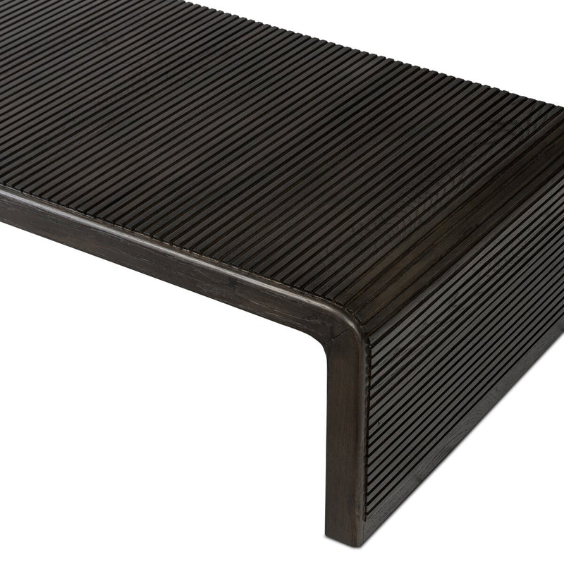 Leo Coffee Table - Smoked Black