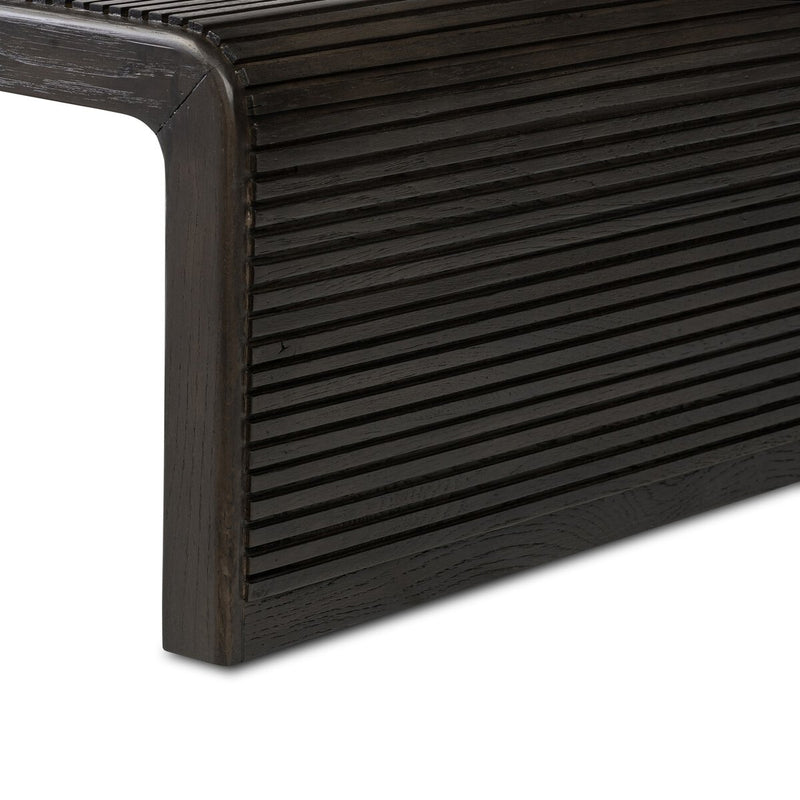 Leo Coffee Table - Smoked Black