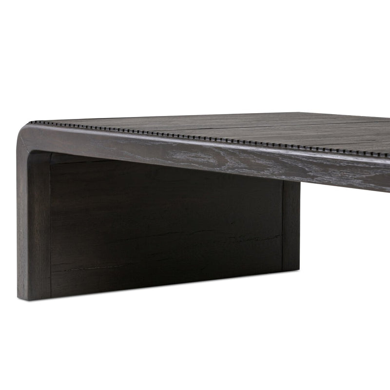 Leo Coffee Table - Smoked Black