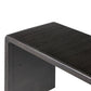 Leo Console Table - Smoked Black