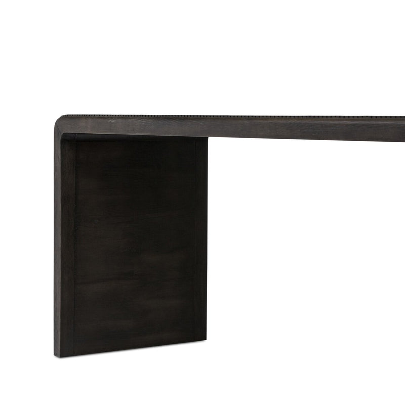 Leo Console Table - Smoked Black
