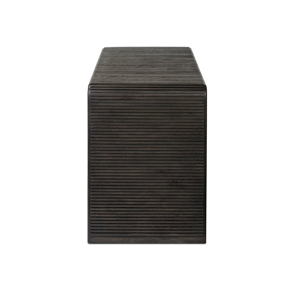 Leo Console Table - Smoked Black