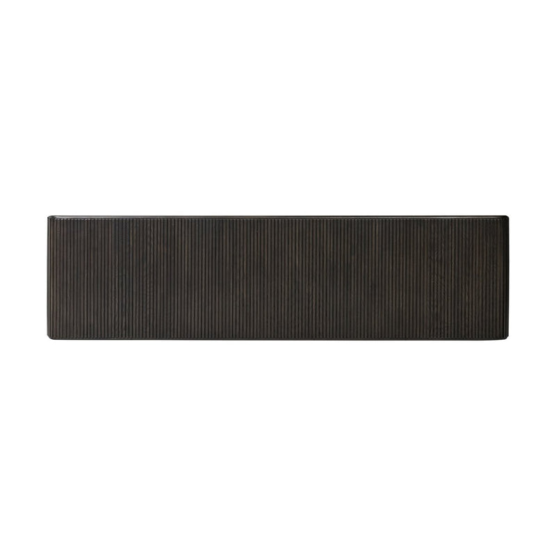 Leo Console Table - Smoked Black