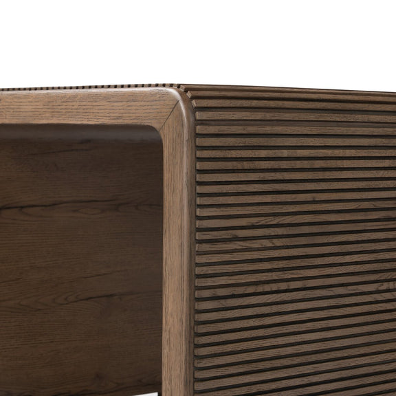 Leo End Table - Rustic Grey