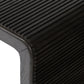 Leo End Table - Smoke Black