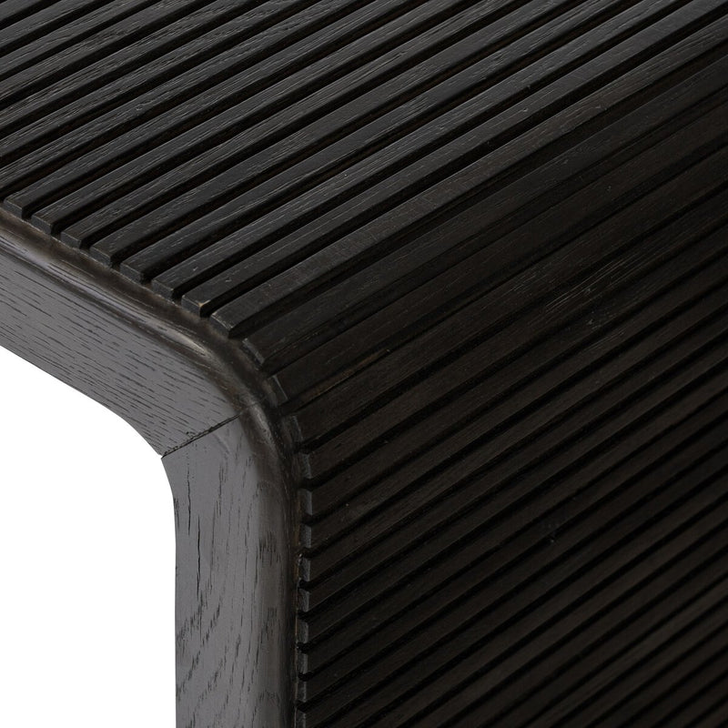 Leo End Table - Smoke Black