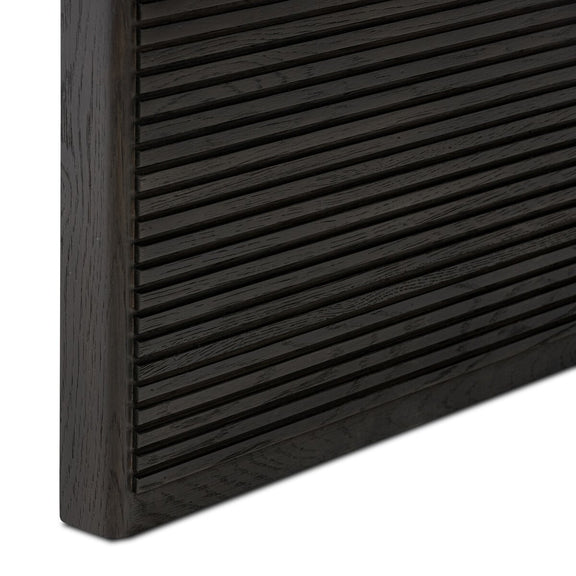 Leo End Table - Smoke Black