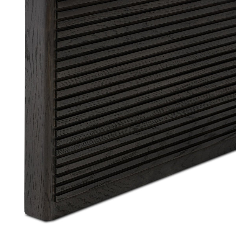 Leo End Table - Smoke Black