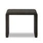 Leo End Table - Smoke Black