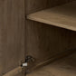 Leo Media Console - Rustic Grey
