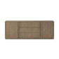 Leo Media Console - Rustic Grey