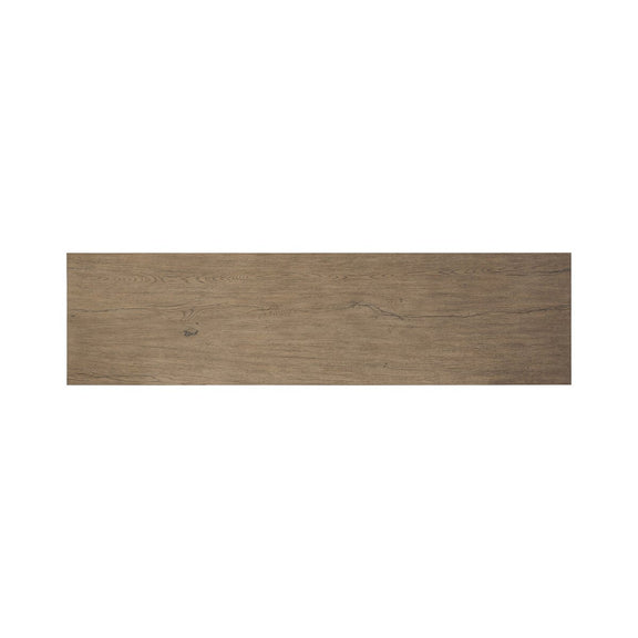 Leo Media Console - Rustic Grey