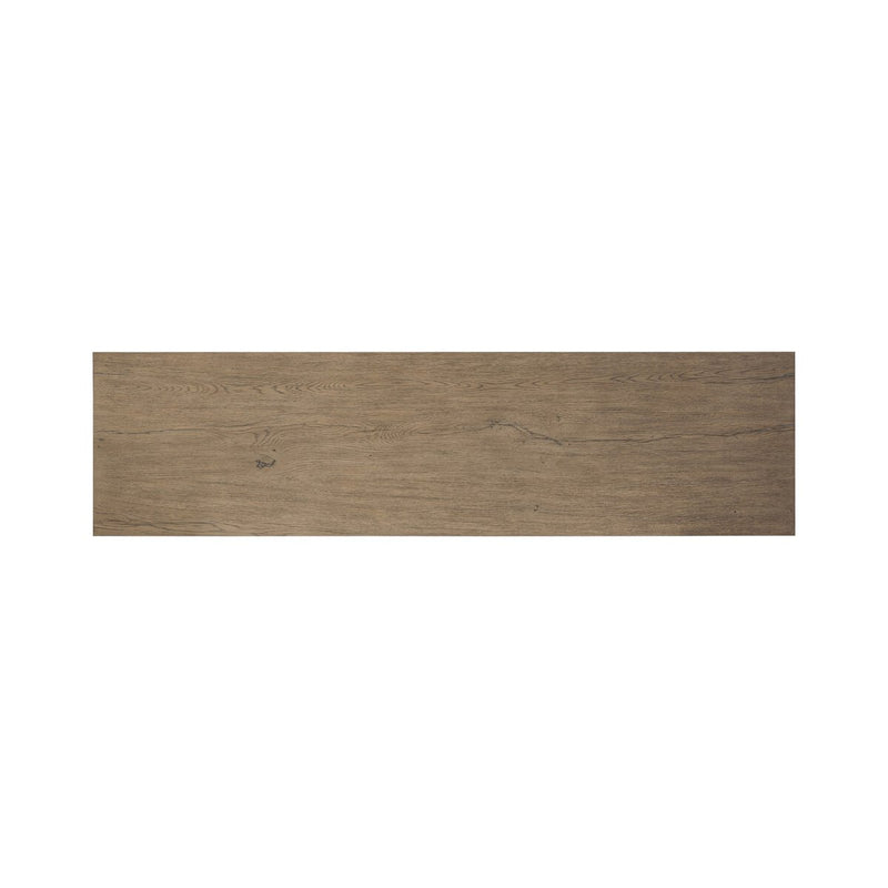 Leo Media Console - Rustic Grey