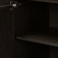 Leo Media Console - Smoked Black