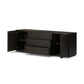Leo Media Console - Smoked Black