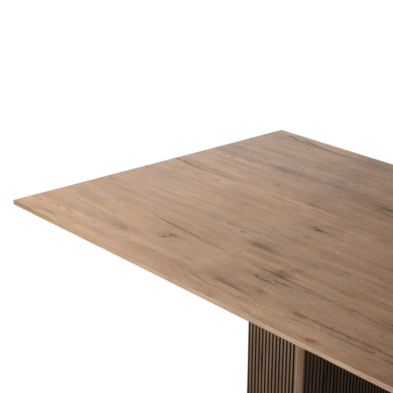 Leo Dining Table - Rustic Grey