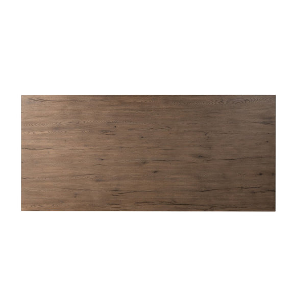 Leo Dining Table - Rustic Grey