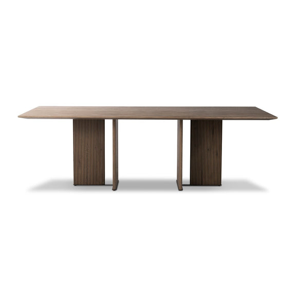 Leo Dining Table - Rustic Grey