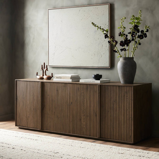 Leo Sideboard - Rustic Grey