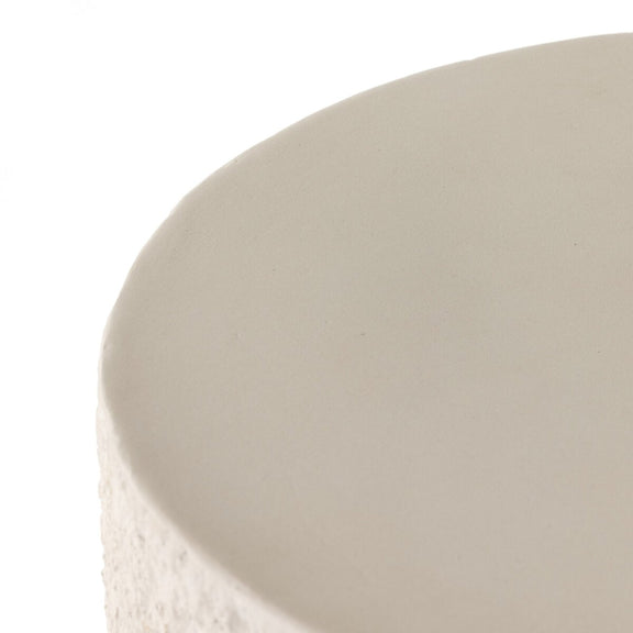 Kember Outdoor End Table - Matte Stone