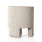 Kember Outdoor End Table - Matte Stone