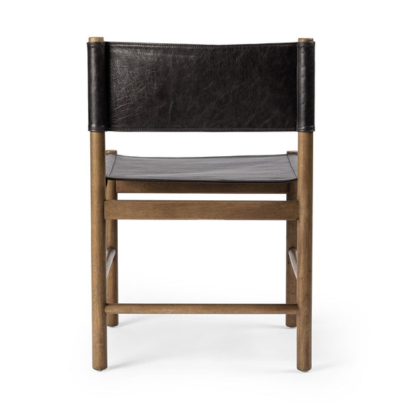 Kena Dining Chair - Sonoma Black & Solid Parawood