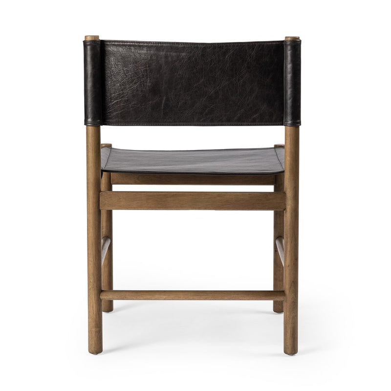 Kena Dining Chair - Sonoma Black & Solid Parawood