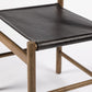 Kena Dining Chair - Sonoma Black & Solid Parawood