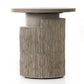 Huron Outdoor End Table - Flint Concrete