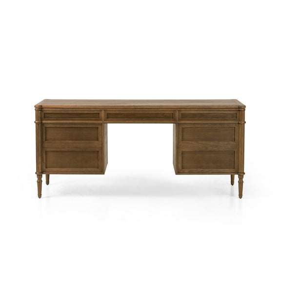 Toulouse Executive Desk - Toasted Oak