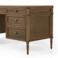 Toulouse Executive Desk - Toasted Oak