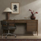 Toulouse Executive Desk - Toasted Oak