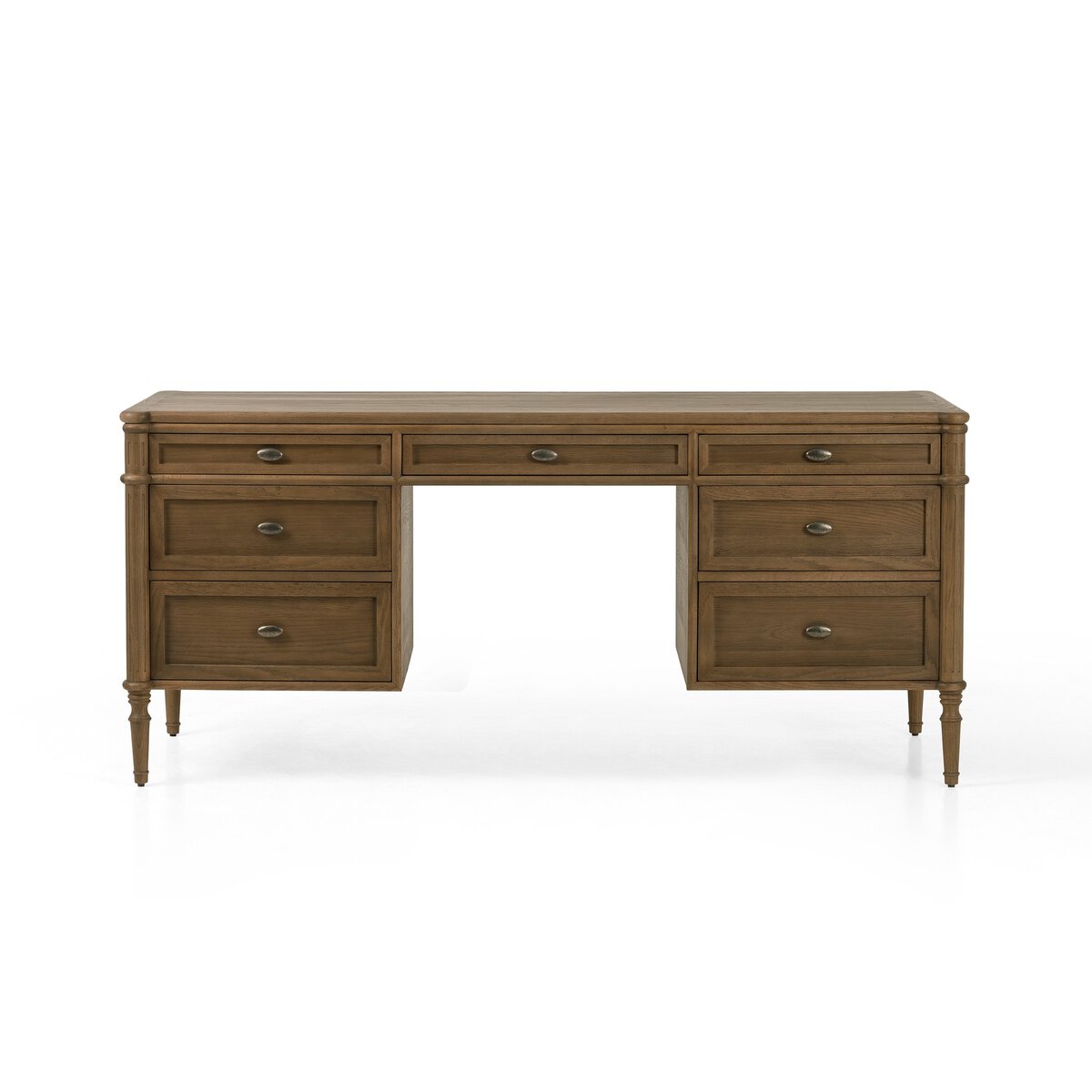 Toulouse Executive Desk - Toasted Oak