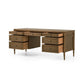 Toulouse Executive Desk - Toasted Oak