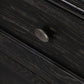 Toulouse Executive Desk - Distressed Black