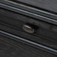 Toulouse Executive Desk - Distressed Black