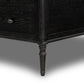 Toulouse Executive Desk - Distressed Black