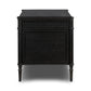 Toulouse Executive Desk - Distressed Black