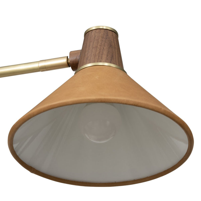 Cullen Chandelier - Natural Walnut