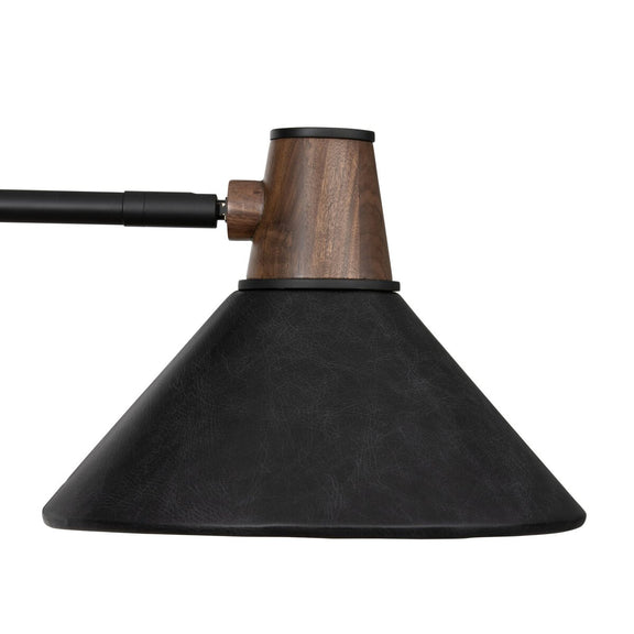 Cullen Chandelier - Black Leather
