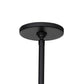 Cullen Chandelier - Black Leather