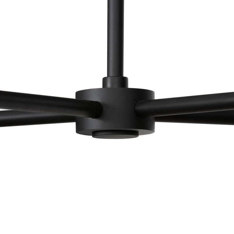 Cullen Chandelier - Black Leather