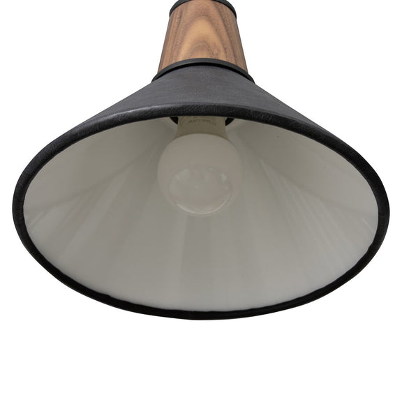 Cullen Chandelier - Black Leather
