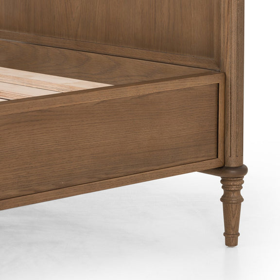 Toulouse Bed - Toasted Oak