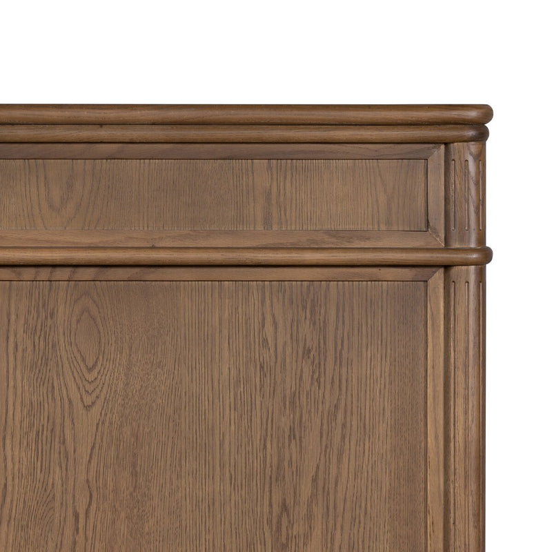 Toulouse Bed - Toasted Oak