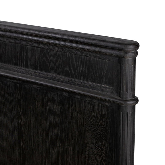 Toulouse Bed - Distressed Black