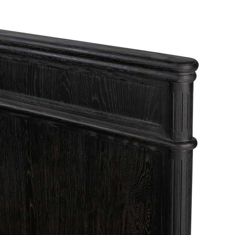 Toulouse Bed - Distressed Black