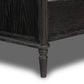 Toulouse Bed - Distressed Black