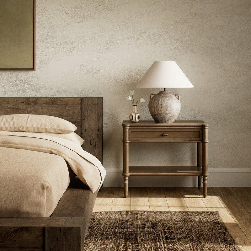 Toulouse Nightstand - Toasted Oak