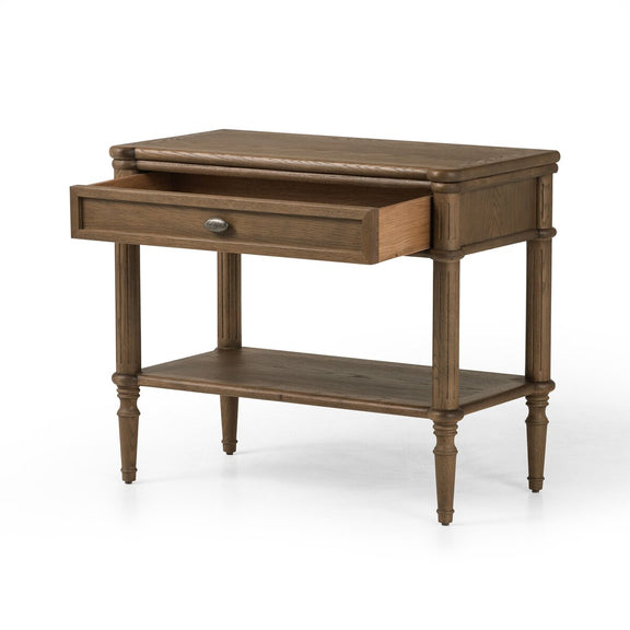 Toulouse Nightstand - Toasted Oak